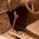 Illustration for article titled Full-Size Cardboard Aston Martin for Papier-Mâché Bonds